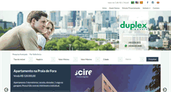 Desktop Screenshot of dupleximoveis.com.br